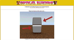 Desktop Screenshot of illusions.org